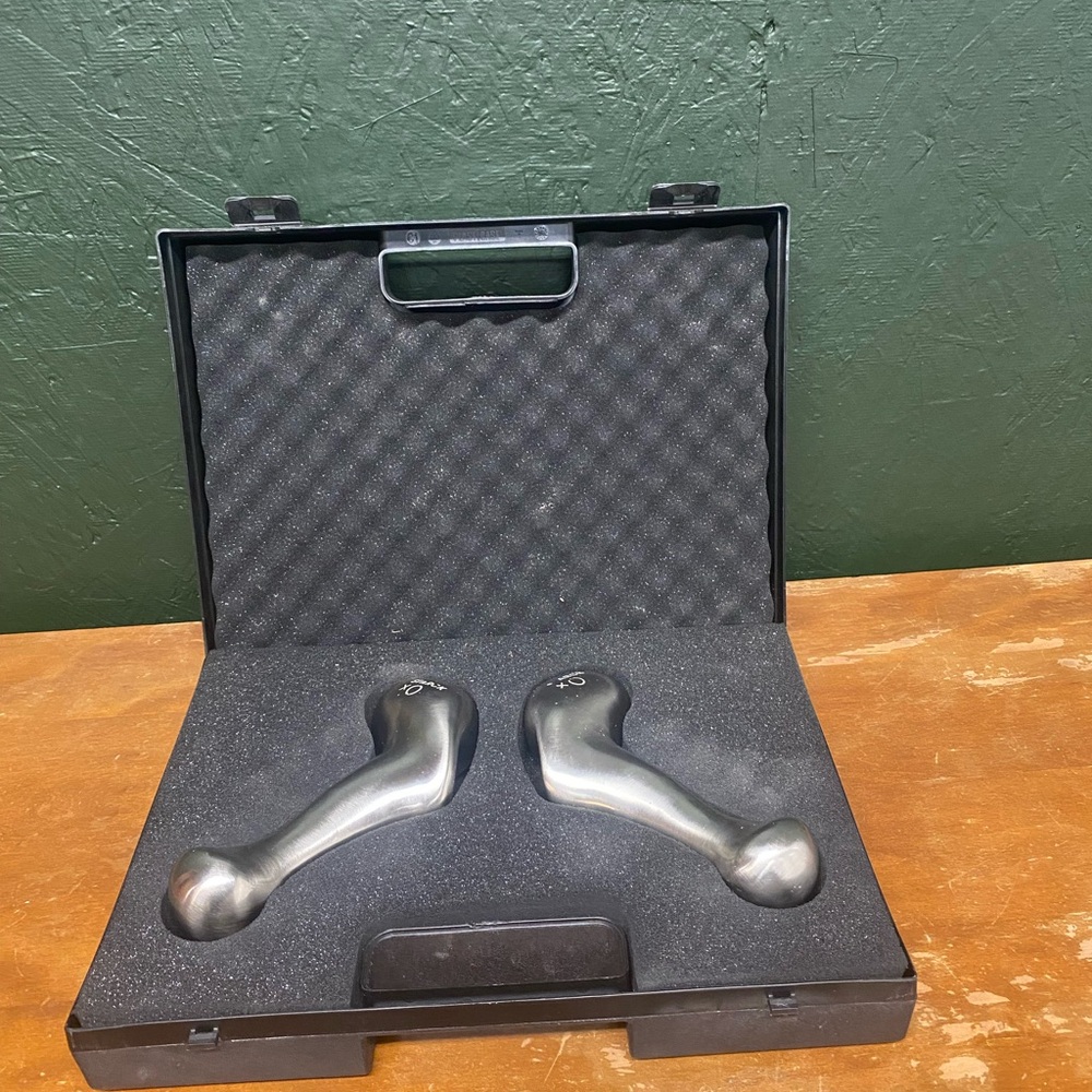 Philippe Starck xO Stainless Steel Door Handles – Modern Design with Case